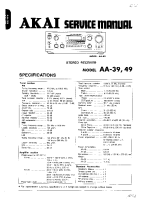 Akai AA-39-49-Service-Manual